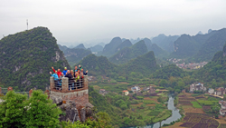 Karstlandschaft bei Yangshuo